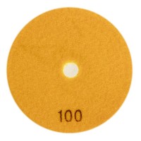 Круг зачистний Alloid алмазний, шліфувальний, на липучці, 125мм, зерно 100 (DD-125100)