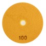 Круг зачистний Alloid алмазний, шліфувальний, на липучці, 125мм, зерно 100 (DD-125100)