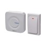 Дверний дзвінок EMOS бездротовий P5729 живлення від мережі 220В з кнопкою BATTERY-FREE (P5729)