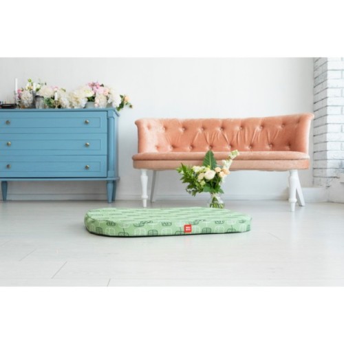 Чохол на матраци для тварин WAUDOG Relax Зелене листя S 55х40 см (1308-0108)