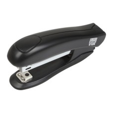 Степлер Buromax пластиковий, 12 аркушів, (скоби №10), 88 х 44 х 22 мм, чорний (BM.4126-01)