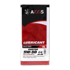 Моторна олива AXXIS 5W-30 С4 RN0720 4л (AX-2189) Моторна олива AXXIS 5W-30 С4 RN0720 4л (AX-2189)