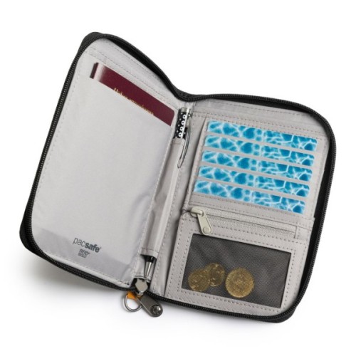 Гаманець Pacsafe RFIDsafe compact travel organizer Темно-синій (11020651)