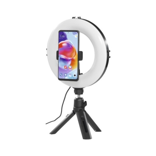 Набір блогера Hama Smartphone Tripod Smart-80 V2, 9.5cм, Bluetooth, LED ring (00004657)