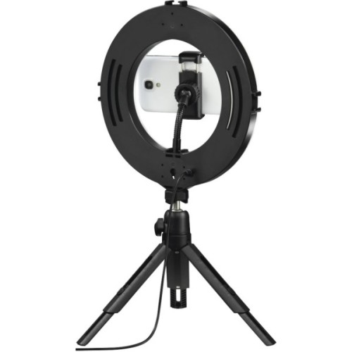 Набір блогера Hama Smartphone Tripod Smart-80 V2, 9.5cм, Bluetooth, LED ring (00004657)