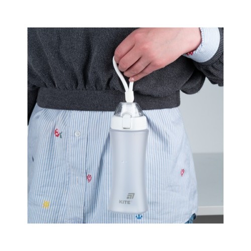 Поїльник-непроливайка Kite 500 мл, біла (K25-1215-1)