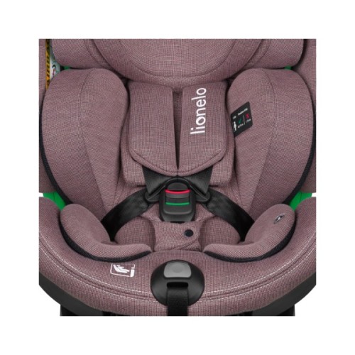 Автокрісло Lionelo Harmony I-Size Pink Mauve Bamboo (LO-HARMONY I-SIZE PINK MAUVE BAMBOO)