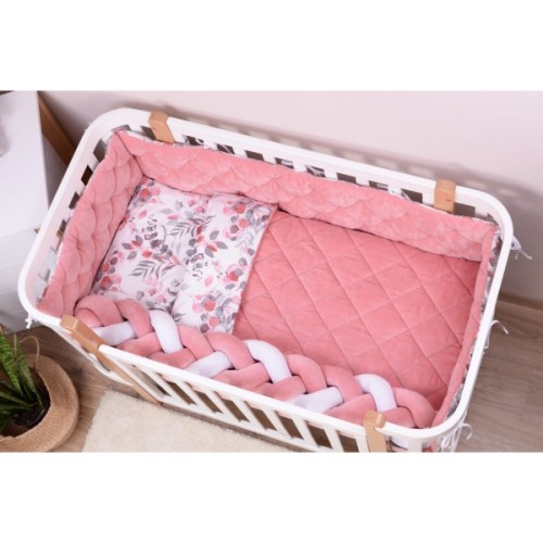 Дитячий постільний набір Верес Velour Powdery leaves (5од.) (218.10)