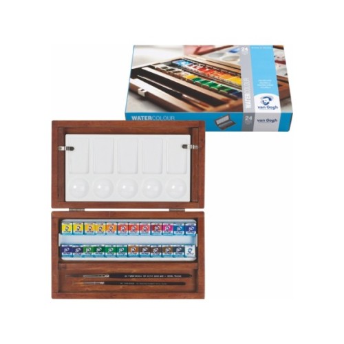 Акварельні фарби Royal Talens Van Gogh 24 кольори (8712079048921)