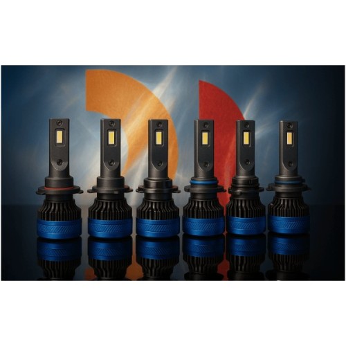Автолампа PULSO LED-chips 3570 CSP/9-30V/2*65W/13000Lm/6000k (LC3-H1)