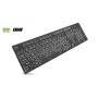 Клавіатура REAL-EL RK-725W Wireless/Bluetooth Black (EL123100061)