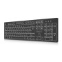 Клавіатура REAL-EL RK-725W Wireless/Bluetooth Black (EL123100061)
