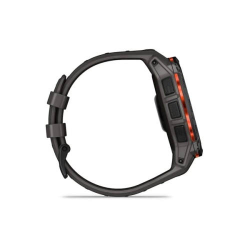 Смарт-годинник Garmin Instinct 3, 50mm, Solar, Black Bezel with Charcoal Band, GPS (010-02935-00)