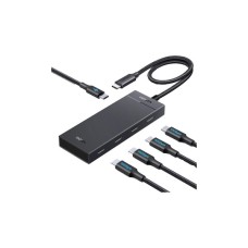 Концентратор Ugreen USB-C to 4xUSB-C 3.2 Gen2 10Gbps + PD CM806 black (55334)