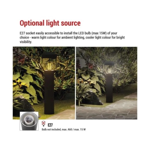 Світильник EMOS E27 15 Вт IP44 (ZGA0C0P)