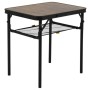 Туристичний стіл Bo-Camp Garland 60x45 cm Black/Wood look (1404195) (DAS303266)