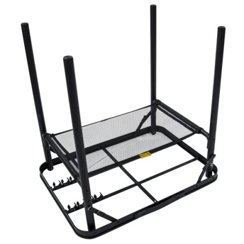 Туристичний стіл Bo-Camp Garland 60x45 cm Black/Wood look (1404195) (DAS303266)