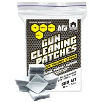 Патч для чищення зброї HTA 5.45/5.5/5.56 мм калібр 22 (223, 222, 22LR) - 243 квадратні 500 шт (HTA4202)