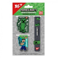 Закладки для книг Yes магнітні Minecraft Boom 3 шт (708345)