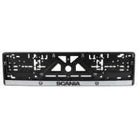 Рамка номерного знака CarLife SCANIA (NH67)