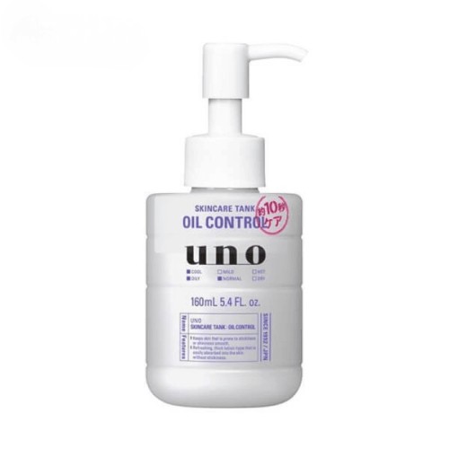 Лосьйон для обличчя Uno Skincare Tank Oil Control Себорегулюючий для чоловічої шкіри 160 мл (4901872449729)