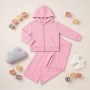 Спортивний костюм дитячий Breeze на блискавці з капюшоном (21207-164G-pink)