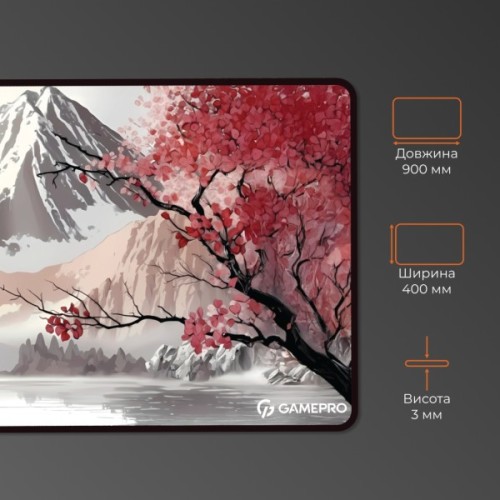 Килимок для мишки GamePro Speed/Control Gray-Pink (MP275JS)