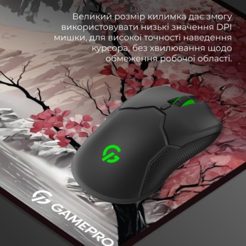 Килимок для мишки GamePro Speed/Control Gray-Pink (MP275JS)