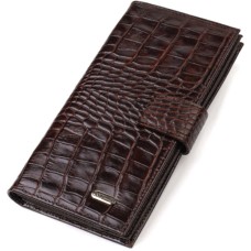 Гаманець Canpellini З натуральної шкіри Коричневий (21915)