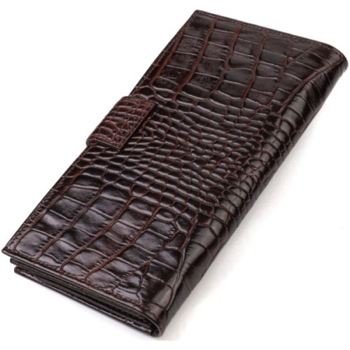 Гаманець Canpellini З натуральної шкіри Коричневий (21915)