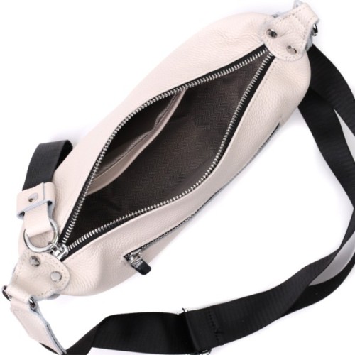 Сумка Vintage Жіноча через плече з натуральної шкіри Біла (22616)