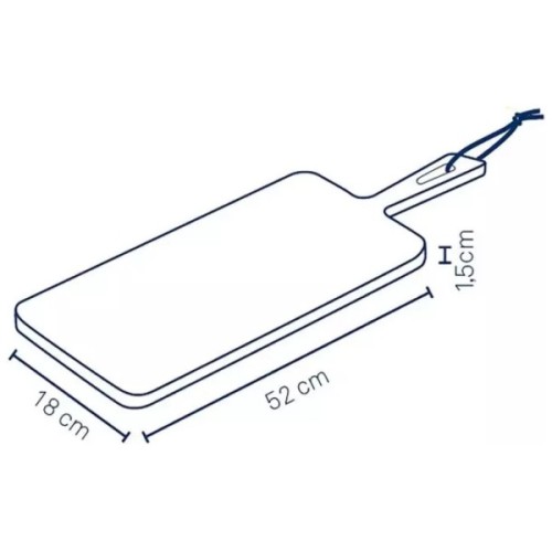 Дошка для нарізання Kela Cosma 52х18 см бамбук (12429)