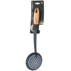 Шумовка Ardesto Midori, 34.5см, нейлон, дерево, синій (AR2122PG)