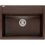 Мийка кухонна GRANADO ARTES marron з сифоном (gr3606)