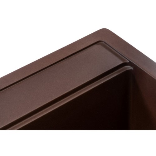 Мийка кухонна GRANADO ARTES marron з сифоном (gr3606)