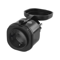 Розумна розетка WIFI P5534 GoSmart, ZigBee 3.0, IP44 EMOS (P5534)