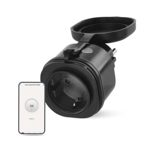 Розумна розетка WIFI P5534 GoSmart, ZigBee 3.0, IP44 EMOS (P5534)