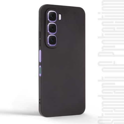 Чохол до мобільного телефона Armorstandart Matte Slim Fit Infinix Hot 60i 4G Camera cover Black (ARM87261)