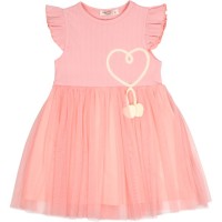 Плаття дитяче Breeze з фатиновою спідницею (21744-128G-peach)