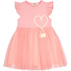 Плаття дитяче Breeze з фатиновою спідницею (21744-128G-peach)