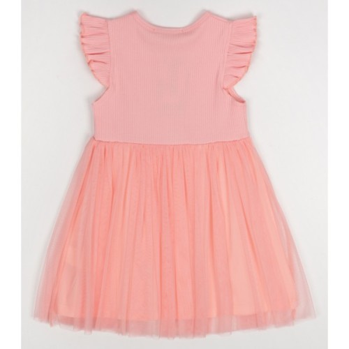 Плаття дитяче Breeze з фатиновою спідницею (21744-128G-peach)