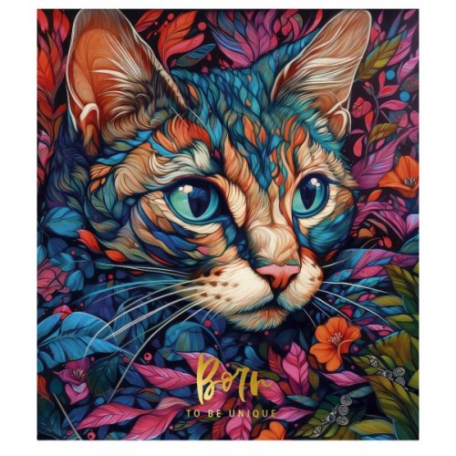 Зошит Школярик Born to be unigue 96 аркушів лінія (096-3299L)