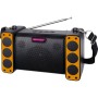 Акустична система NEWVEW NV-9172 Solar Panel/BT/USB/TF/FM Orange (NWVW-NV-9172-OR)
