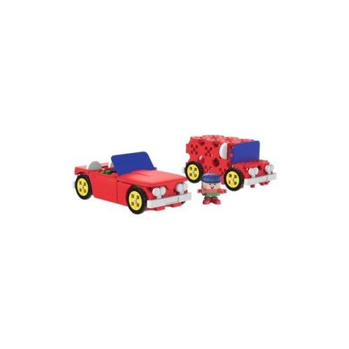 Конструктор Trefl Connect Cabriolet Delivery Truck 2 в 1, 87 елементів (5900511619706)