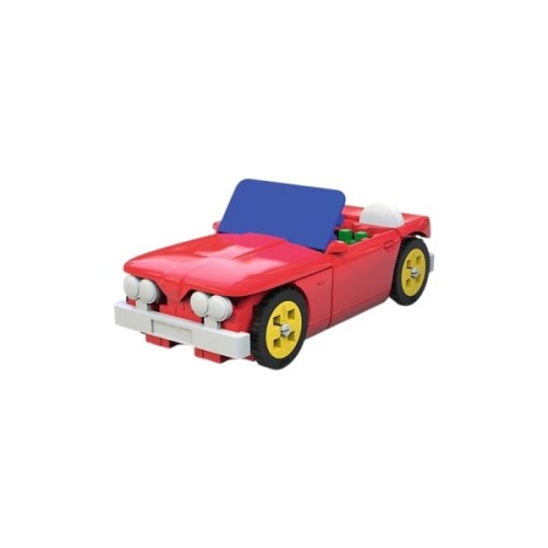 Конструктор Trefl Connect Cabriolet Delivery Truck 2 в 1, 87 елементів (5900511619706)