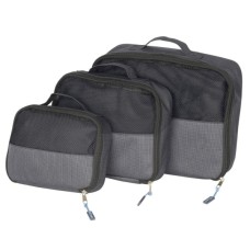 Косметичка Semi Line Набір органайзерів дорожніх Bo-Camp Travel Pack Cube 3 pc Anthracite (DAS302129)