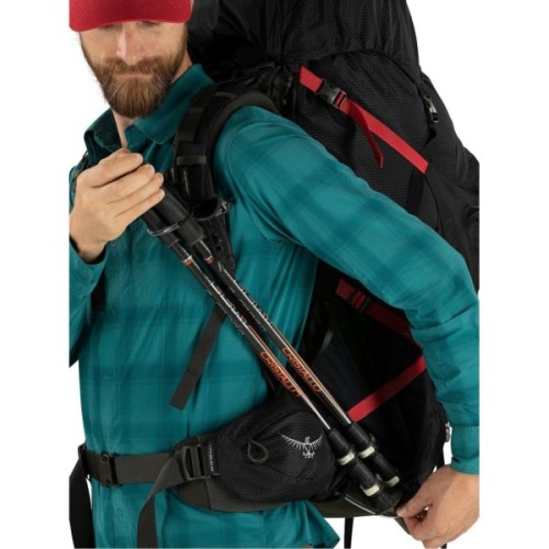 Рюкзак туристичний Osprey Aether Plus 100 black - S/M - чорний (009.2426)