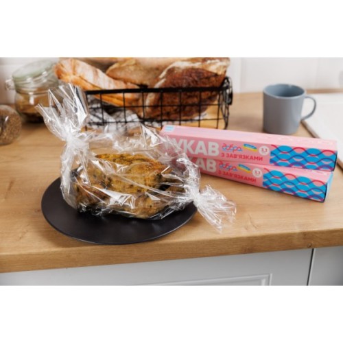 Рукав для запікання Добра Господарочка Із зав'язками 5 м (4820086522922)