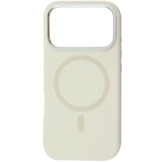 Чохол до мобільного телефона BeCover FIBRA Silicone OmniMag Apple iPhone 17 Pro Milk White (716220)