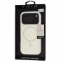 Чохол до мобільного телефона BeCover FIBRA Silicone OmniMag Apple iPhone 17 Pro Milk White (716220)